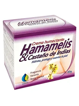 Crema Hamamelis y castaño x 60
 gr
