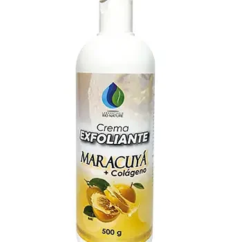 Crema exfoliante  maracuya +
colageno