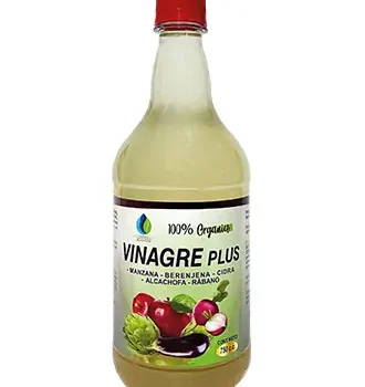 Vinagre manzana & plus x 375 ml
